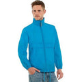 Aqua - Back - B&C Sirocco Leichte Herren Jacke