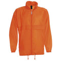 Orange - Front - B&C Sirocco Leichte Herren Jacke