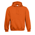 Urban Orange - Front - B&C Herren Kapuzenpullover - Hoodie - Kapuzensweater