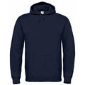 Marineblau - Front - B&C Herren Kapuzenpullover - Hoodie - Kapuzensweater