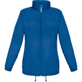 Royalblau - Front - B&C Sirocco Damen Jacke, Leicht