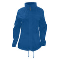 Royalblau - Side - B&C Sirocco Damen Jacke, Leicht