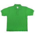 Weiß - Front - B&C Safran Polo Shirt für Kinder