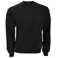 Schwarz - Front - B&C Sweatshirt mit Rundhalsausschnitt