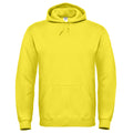 Sonnengelb - Front - B&C Unisex Kapuzenpullover