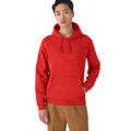 Rot - Back - B&C Unisex Kapuzenpullover