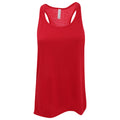 rot - Front - Bella Flowy Racerback Tank Top für Damen