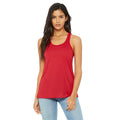 rot - Back - Bella Flowy Racerback Tank Top für Damen