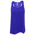 Königsblau - Front - Bella Flowy Racerback Tank Top für Damen