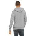 Grau - Lifestyle - Bella + Canvas Unisex Fleece-Pullover mit Kapuze