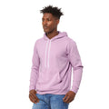 Flieder - Back - Bella + Canvas Unisex Fleece-Pullover mit Kapuze