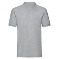 Athletisch meliert - Back - Fruit Of The Loom Premium Herren Polo-Shirt, Kurzarm