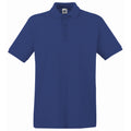 Marineblau - Front - Fruit Of The Loom Premium Herren Polo-Shirt, Kurzarm