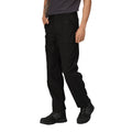 Schwarz - Side - Regatta New Lined Action Hose für Männer, Standard Beinlänge