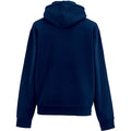 Dunkelblau - Side - Russell Authentic Kapuzenpullover - Kapuzensweater - Hoodie