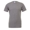 Grau meliert - Front - Canvas Triblend Kurzarm T-Shirt