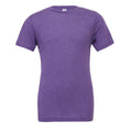 Violett - Front - Canvas Triblend Kurzarm T-Shirt