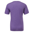 Violett - Back - Canvas Triblend Kurzarm T-Shirt