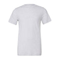 Weiß - Front - Canvas Triblend Kurzarm T-Shirt