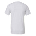 Weiß - Back - Canvas Triblend Kurzarm T-Shirt