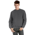 Stahlgrau - Back - B&C Unisex Sweatshirt mit Rundhalsausschnitt