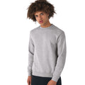 Grau meliert - Back - B&C Unisex Sweatshirt mit Rundhalsausschnitt