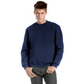 Marineblau - Back - B&C Unisex Sweatshirt mit Rundhalsausschnitt