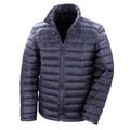 Marineblau - Front - Result Ice Bird Herren Steppjacke, wasserabweisend, winddicht