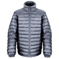 Frost Grau - Front - Result Ice Bird Herren Steppjacke, wasserabweisend, winddicht