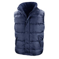 Marineblau - Front - Result Core Nova Lux Herren Winterweste - Steppweste, wasserabweisend, winddicht