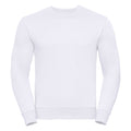 Weiß - Front - Russell Herren Authentic Sweatshirt, schmaler Schnitt