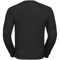 Schwarz - Back - Russell Herren Authentic Sweatshirt, schmaler Schnitt