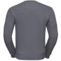 Anthrazit - Back - Russell Herren Authentic Sweatshirt, schmaler Schnitt