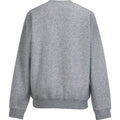 Grau meliert - Back - Russell Herren Authentic Sweatshirt, schmaler Schnitt