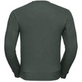 Flaschengrün - Back - Russell Herren Authentic Sweatshirt, schmaler Schnitt