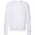 Weiß - Back - Fruit Of The Loom Herren Raglan-Sweatshirt, Rundhalsausschnitt