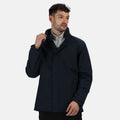 Marineblau - Back - Regatta Herren Standout Ardmore Jacke, wasserfest, winddicht