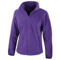 Violett - Front - Result Damen Core Fashion Fit Fleece-Oberteil - Fleecejacke