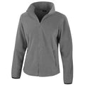 Grau - Front - Result Damen Core Fashion Fit Fleece-Oberteil - Fleecejacke