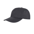 Schwarz - Front - Result Unisex Baseball Kappe Core Houston 5 Panel Printers