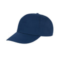 Marineblau - Front - Result Unisex Baseball Kappe Core Houston 5 Panel Printers