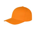 Orange - Front - Result Unisex Core Memphis Baseballkappe