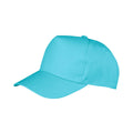 Aqua - Front - Result Unisex Core Boston Baseballkappe