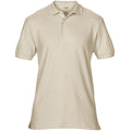 Sand - Front - Gildan Herren Premium Sport Pique Polo-Hemd