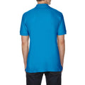 Saphir - Back - Gildan Herren Premium Sport Pique Polo-Hemd