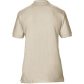 Sand - Side - Gildan Herren Premium Sport Pique Polo-Hemd