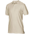 Sand - Lifestyle - Gildan Herren Premium Sport Pique Polo-Hemd