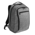 Grau melliert - Front - Quadra Executive Digital Laptop-Rucksack