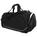 Schwarz-Hellgrau - Front - Quadra Pro Team Jumbo Sport Tasche (115 Liter)