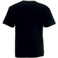 Schwarz - Back - Fruit Of The Loom Herren Kurzarm T-Shirt